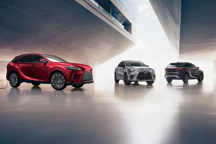 Lexus RX thế hệ mới hiện được phân phối tại Việt Nam với 4 phiên bản, gồm RX 350 Premium, RX 350 Luxury, RX 350 F Sport và RX 500h F Sport Performance có giá từ 3,43 - 4,94 tỷ đồng.