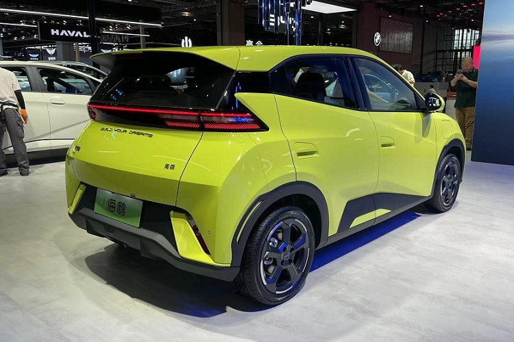 Thuộc dòng sản phẩm Ocean lấy cảm hứng từ đại dương của hãng BYD, Seagull sở hữu ngoại hình khá đơn giản nhưng không kém phần ấn tượng với đèn pha LED tùy chọn, vành la-zăng có đường kính 15 inch hoặc 16 inch tùy phiên bản, đèn hậu nằm vắt ngang đuôi xe và bộ khuếch tán gió giả dưới cản sau.