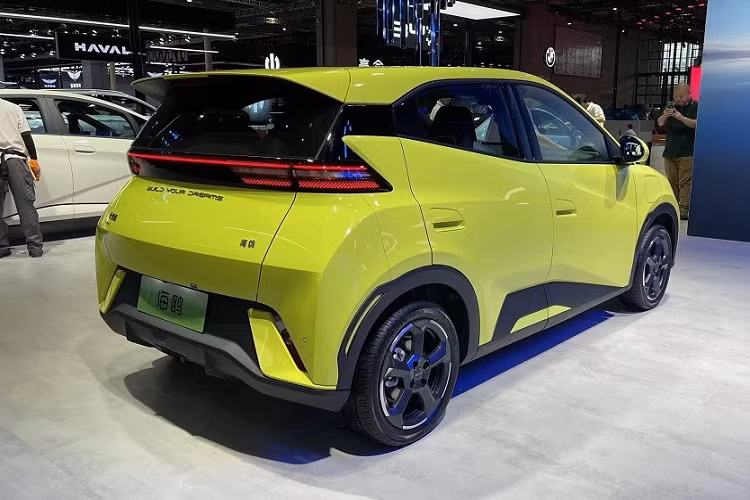 Thuộc dòng sản phẩm Ocean lấy cảm hứng từ đại dương của hãng BYD, Seagull sở hữu ngoại hình khá đơn giản nhưng không kém phần ấn tượng với đèn pha LED tùy chọn, vành la-zăng có đường kính 15 inch hoặc 16 inch tùy phiên bản, đèn hậu nằm vắt ngang đuôi xe và bộ khuếch tán gió giả dưới cản sau.