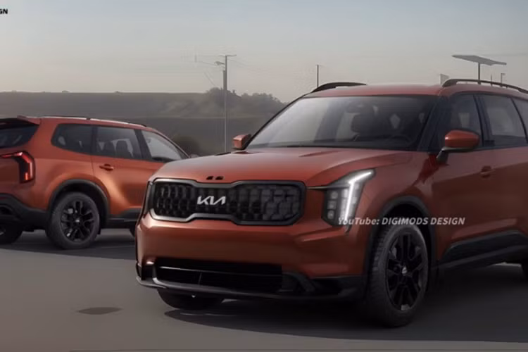 Kia Telluride 2025 se la ban nang cap manh me va hien dai hon