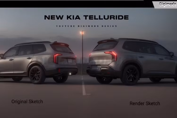 Hiện chưa rõ mẫu xe SUV Kia Telluride có tiếp tục được nâng cấp tiếp hay không, nhưng nếu có thì bản phác thảo của Digimods DESIGN cũng là một trong những tư liệu mà hãng xe Hàn Quốc có thể tham khảo.