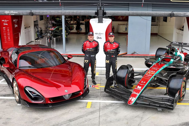 Hãng đã đánh dấu sự kiện này bằng cách trang bị cho những chiếc xe F1 của mình một màu sơn đặc biệt tại Grand Prix Ý. Alfa Romeo 33 Stradale của thế kỷ XXI được sản xuất số lượng giới hạn 33 chiếc với cả 2 phiên bản hệ động truyền động xăng và điện. Được biết, toàn bộ số xe này đã tìm được chủ nhân.