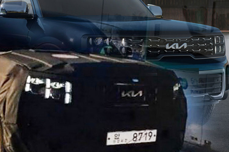 Tuy nhiên, những hình ảnh chụp Kia Tasman trên đường phố Hàn Quốc mới đây đã hé lộ một vài điều về mẫu xe bán tải này.Cụ thể, Kia Tasman chạy thử được trang bị đèn pha và lưới tản nhiệt giống hệt đàn anh Mohave - mẫu SUV hiện đang được bán ở thị trường Hàn Quốc.