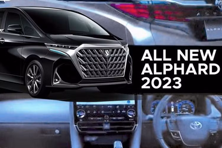 Ngoài ra, xe còn có màn hình hiển thị thông tin kính lái HUD, màn hình giải trí dành cho hành khách phía sau, cửa sổ trời 2 mảnh và hệ thống đèn viền nội thất. Tin đồn cho biết Toyota Alphard 2023 sẽ bắt đầu được sản xuất tại nhà máy ở Nhật Bản từ ngày mai, 22/5, trước khi ra mắt.