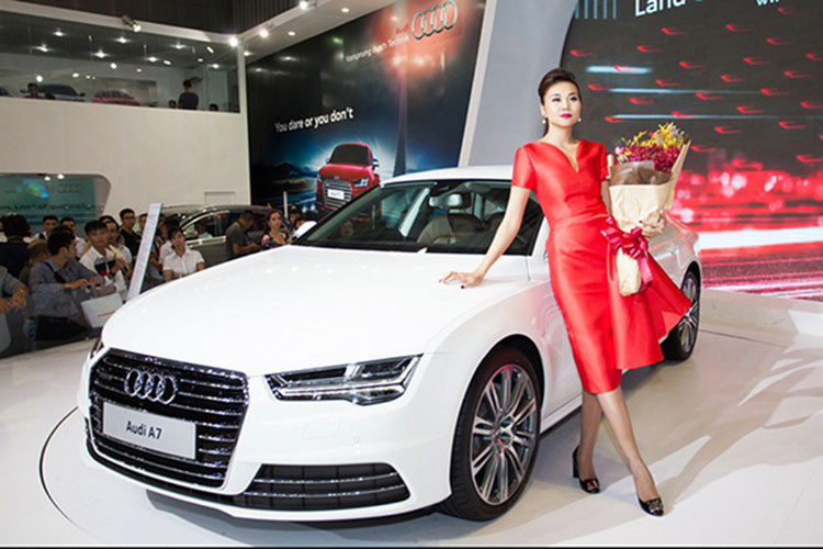 Trước Thanh hằng, nhiều ngôi sao khác cũng đã lần lượt trở thành đại sứ thương hiệu của Audi như ca sĩ Thuỷ Tiên - Đại sứ của Audi A5, Tăng Thanh Hà - Đại sứ của Audi A6 hay người mẫu Bình Minh - đại sứ của Audi Q5. Audi cho biết Thanh Hằng sẽ trở thành đại sứ của một mẫu xe mới sắp ra mắt trong tương lai.