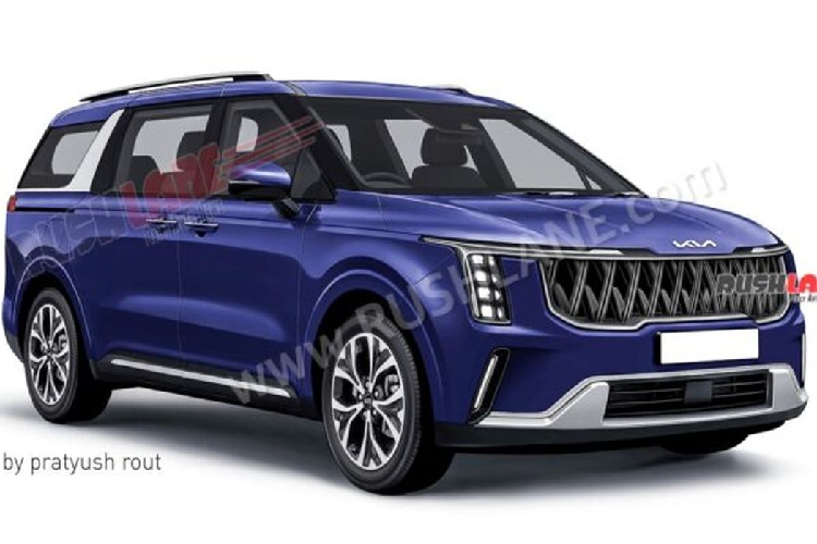 Tuy nhiên, hình ảnh phác hoạ Rushlane lại cho thấy mâm xe hợp kim thiết kế mới. Ngôn ngữ thiết kế lấy cảm hứng từ SUV, không gian nội thất rộng rãi ngập tràn công nghệ, trang bị cửa trượt tự động, cửa sổ trời, bộ ADAS và thông số kỹ thuật phù hợp là những điểm mạnh của Kia Carnival Facelift 2024.