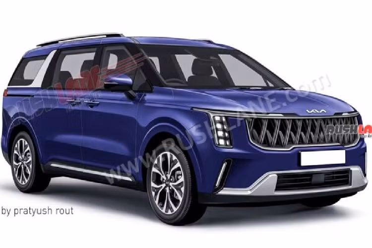 Tuy nhiên, hình ảnh phác hoạ Rushlane lại cho thấy mâm xe hợp kim thiết kế mới. Ngôn ngữ thiết kế lấy cảm hứng từ SUV, không gian nội thất rộng rãi ngập tràn công nghệ, trang bị cửa trượt tự động, cửa sổ trời, bộ ADAS và thông số kỹ thuật phù hợp là những điểm mạnh của Kia Carnival Facelift 2024.