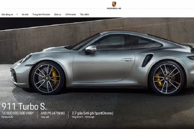 Một phần nguyên nhân số lượng xe Porsche 911 Turbo S 992 khá ít tại Việt Nam là vì mức giá bán khá cao, lúc mới về nước, đại lý chính hãng báo giá từ 15,33 tỷ đồng và đến nay, Porsche 911 Turbo S 992 tăng giá 2 lần, tất cả đều được diễn ra âm thầm. Cụ thể, ở lần điều chỉnh giá bán xe Porsche 911 Turbo S 992 đầu tiên, đại lý chính hãng báo giá 15,79 tỷ đồng, đã tăng 490 triệu đồng so với lần đầu.