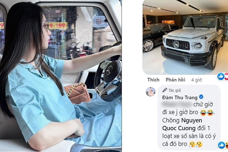 Sau hơn 2 năm sử dụng, bà mẹ hai con đến từ Lạng Sơn đã quyết định cho chiếc SUV hạng sang Mercedes-AMG G63 thay áo sang màu mới, cụ thể, lấy ý tưởng từ màu sơn xám trên 2 xe số sàn của Cường Đô la mới mua gần đây là xe Honda Civic Type R và Porsche 911 Sport Classic, chiếc Mercedes-AMG G63 đã được khoác lên mình bộ áo màu xám.