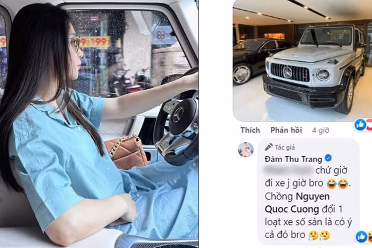 Sau hơn 2 năm sử dụng, bà mẹ hai con đến từ Lạng Sơn đã quyết định cho chiếc SUV hạng sang Mercedes-AMG G63 thay áo sang màu mới, cụ thể, lấy ý tưởng từ màu sơn xám trên 2 xe số sàn của Cường Đô la mới mua gần đây là xe Honda Civic Type R và Porsche 911 Sport Classic, chiếc Mercedes-AMG G63 đã được khoác lên mình bộ áo màu xám.