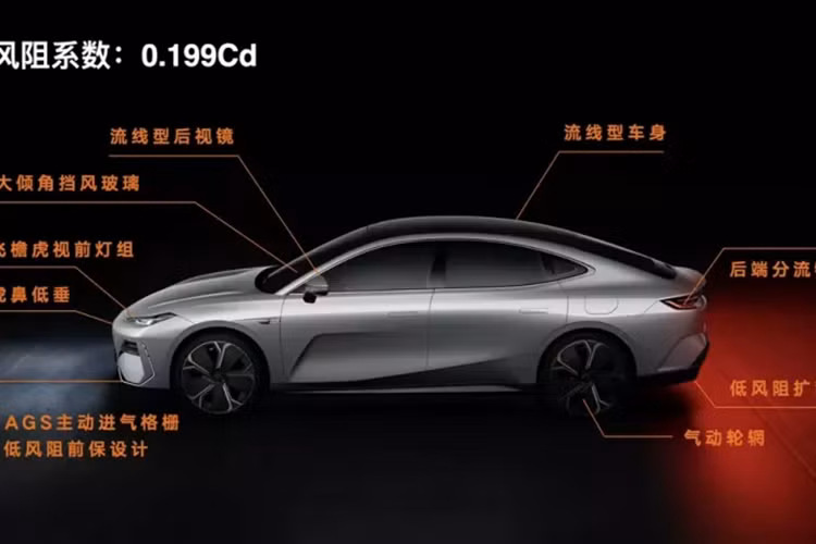 Đồng thời, logo phát sáng nhịp nhàng gồm 6 ô vuông còn có chức năng chào mừng và chia tay. Đến đây, có thể thấy công nghệ phát triển xe ô tô của Trung Quốc tiến bộ đến nào.