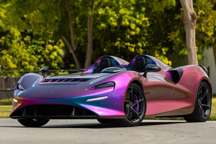 Tháng 8/2022, McLaren Elva tông màu độc đáo từng xuất hiện trong sự kiện Monterey 2022 của Mecum và đây không phải lần đầu tiên siêu phẩm được chào bán. Ngay thời điểm bán, McLaren Elva chỉ có số odo 132 km và số tiền để sở hữu siêu phẩm này là 2,1 triệu USD; đáng tiếc vẫn không đạt mức giá sàn người bán đưa ra.
