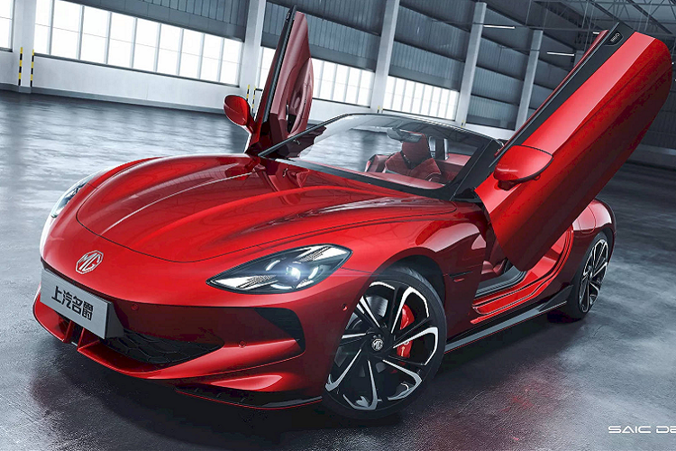 Bản thân thiết kế này trông hiện đại nhưng tôn vinh những chiếc roadster MG mang tính biểu tượng trong suốt lịch sử của nhãn hiệu Anh Quốc với các yếu tố đặc trưng như mũi xe dài, các đường thân xe mượt mà và đuôi xe phong cách Kammback. 