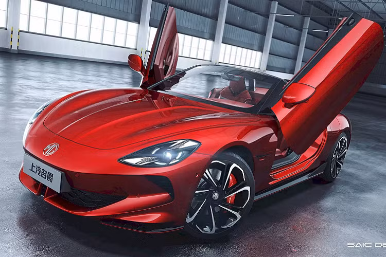Bản thân thiết kế này trông hiện đại nhưng tôn vinh những chiếc roadster MG mang tính biểu tượng trong suốt lịch sử của nhãn hiệu Anh Quốc với các yếu tố đặc trưng như mũi xe dài, các đường thân xe mượt mà và đuôi xe phong cách Kammback. 