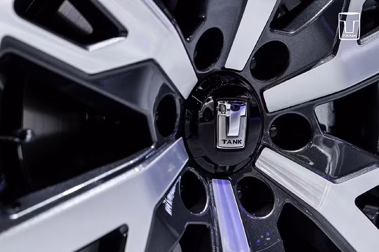 Sự khác biệt về ngoại hình thể hiện ở các chi tiết như lưới tản nhiệt trước sơn đen, tay nắm cửa, hốc bánh xe, giá để hành lý và gương chiếu hậu bên ngoài. Và tất nhiên, không thể thiếu bánh dự phòng phía sau.