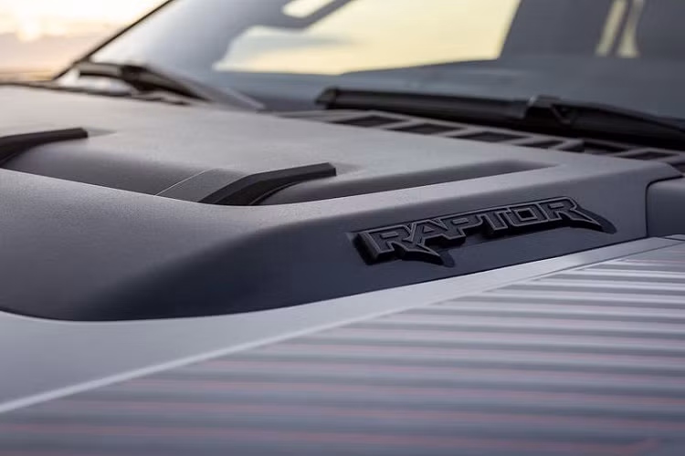 F-150 Raptor 2024 bổ sung bảng màu mới Shelter Green ở ngoại thất cùng các trang trí tại nắp ca-pô. Ford chưa công bố bất kỳ thay đổi nội thất nào cho phiên bản Raptor, bởi màn hình giải trí lớn đã trở thành tiêu chuẩn.