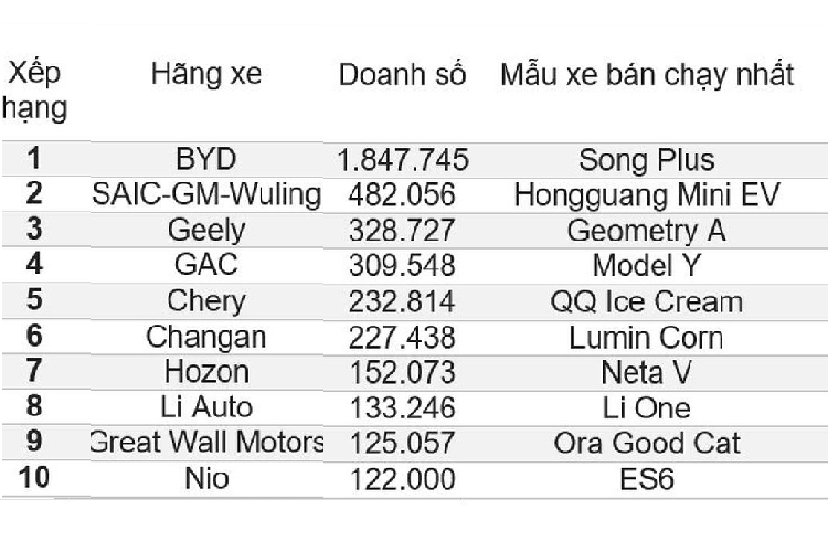 Trong một cuộc phỏng vấn năm 2011, Giám đốc điều hành Tesla - Elon Musk, đã chế giễu BYD vì thiết kế kém hấp dẫn và công nghệ yếu kém. Tuy nhiên đến nay có lẽ CEO của Tesla đã phải có cái nhìn khác về thương hiệu ôtô điện đến từ Trung Quốc này. BYD hiện là nhà bán NEV hàng đầu thế giới và là đối thủ toàn cầu thực sự duy nhất của Tesla.