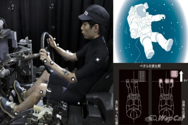 Ở tư thế trong ảnh, con người sẽ thoải mái và thư thái nhất. Chính vì thế, khi chế tạo một chiếc ghế theo tư thế này có thể giúp người lái đỡ căng thẳng, mệt mỏi và tập trung hơn khi lái xe dù trên đường trường hay đô thị. Hãng xe Nhật đã tính toán rất kỹ từ khu vực đặt bàn đạp, vô lăng đến rãnh hộp số để đảm bảo độ an toàn cho người lái lẫn tối ưu khả năng vận hành của xe.