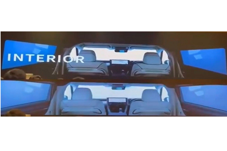 Qua những hình ảnh, chúng ta biết được rằng "chuyên cơ mặt đất" sẽ sở hữu những đường dập gân nổi bật mới trên sườn xe. Trong đó, có một đường gân kéo dài từ cột B đến đuôi xe và được thiết kế dốc dần xuống. Tiếp đến là đường chân kính được nhấn mạnh bằng nẹp mạ crôm. Tương tự thế hệ cũ, xe cũng được trang bị cửa trượt bên sườn.