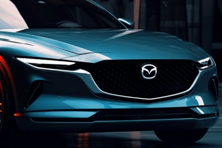 Xe vẫn được phát triển dựa trên phong cách thiết kế KODO đặc trưng của hãng xe Nhật nhưng lại sở hữu những đường nét cắt xẻ khí động học tinh tế và đầy sắc sảo. Đầu xe nổi bật với lưới tản nhiệt quen thuộc đi cùng cụm đèn pha LED hiện đại được thiết kế gọn gàng, bóng bẩy.