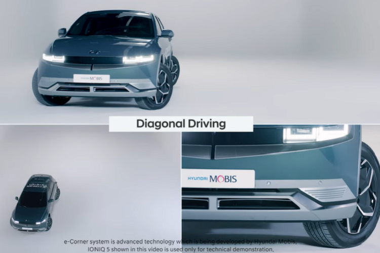 Mỗi bánh xe có thể tăng tốc, phanh và đánh lái một cách độc lập, cho phép hệ dẫn động bốn bánh thực sự có thể thích ứng với nhiều loại xe khác nhau từ SUV đến xe cỡ trung và nhỏ gọn. Trong phần trình diễn kỹ thuật này, Ioniq 5 là chiếc xe được hưởng lợi từ hệ thống.