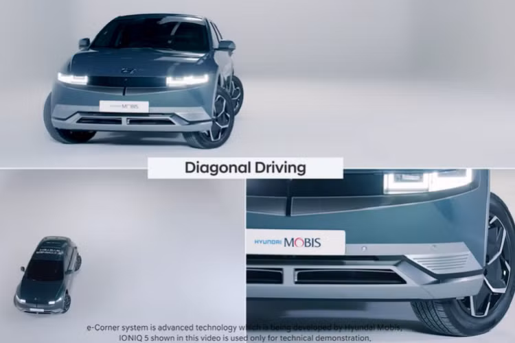 Mỗi bánh xe có thể tăng tốc, phanh và đánh lái một cách độc lập, cho phép hệ dẫn động bốn bánh thực sự có thể thích ứng với nhiều loại xe khác nhau từ SUV đến xe cỡ trung và nhỏ gọn. Trong phần trình diễn kỹ thuật này, Ioniq 5 là chiếc xe được hưởng lợi từ hệ thống.