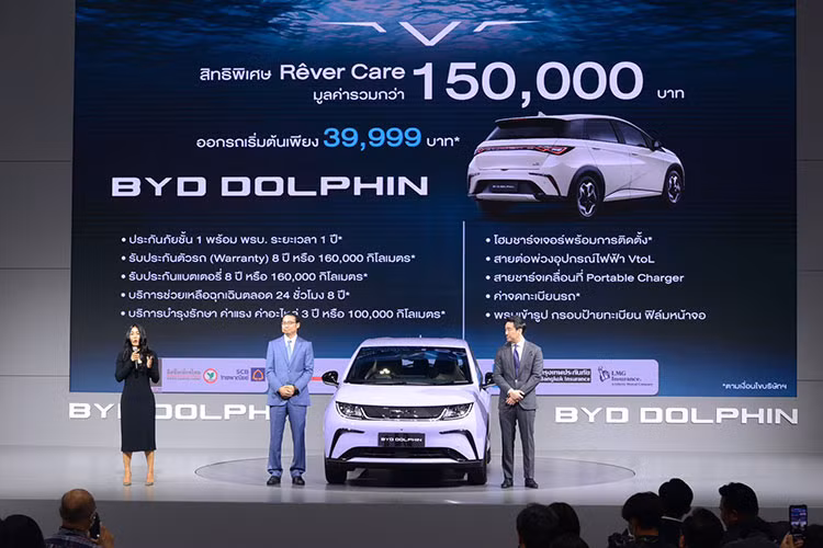 BYD Dolphin gia re tu 469 trieu dong tai Thai Lan, sap ve Viet Nam?-Hinh-2