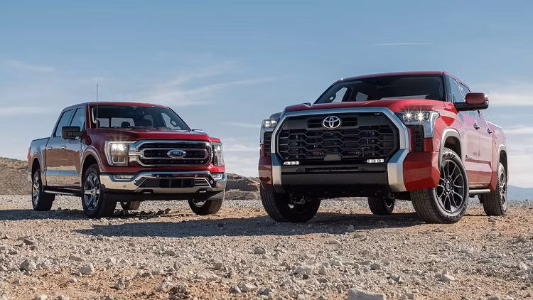Top xe oto ban chay nhat tai My nam 2022, Ford thang Toyota
