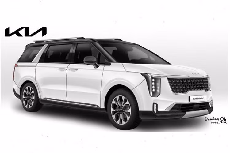 Kia Carnival 2024 moi se thay doi thiet ke nhu the nao?