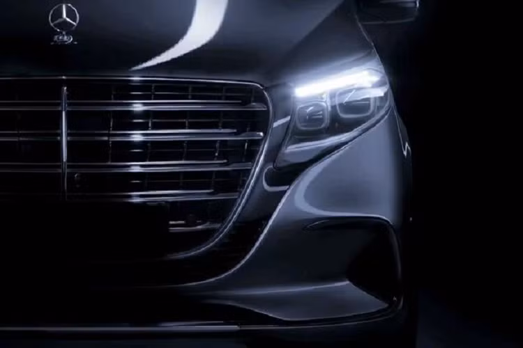 Mercedes-Benz V-Class 2024 dan lo ngoai hinh va noi that moi-Hinh-2