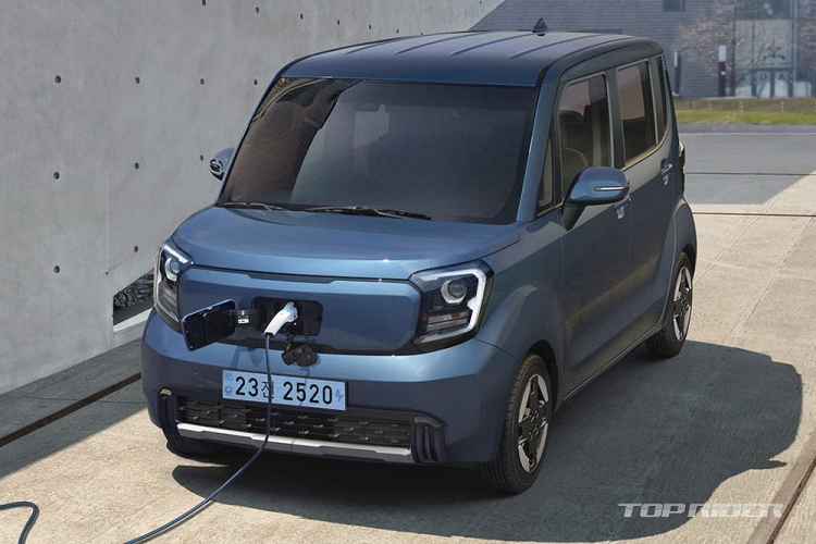 Xe có thể dùng sạc nhanh 150 kW hoặc sạc chậm 7 kW. Thời gian nạp pin từ 10-80% bằng sạc nhanh là khoảng 40 phút. Đáng tiếc là hiện Kia Ray EV 2024 chỉ được bán ở thị trường Hàn Quốc.