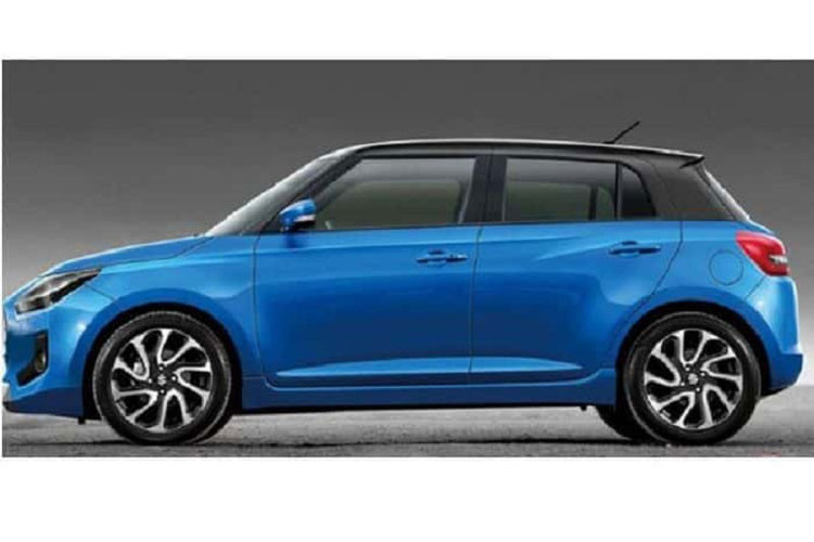 Thay đổi tiếp theo của Suzuki Swift 2024 là tay nắm cửa được đưa từ cột C xuống cửa sau, giúp hành khách dễ sử dụng hơn. Vành la-zăng của xe được thiết kế mới với 5 chấu phay xước 2 màu. Tương tự đèn pha, đèn hậu của xe cũng được điều chỉnh thiết kế và tạo hình bên trong. Cản sau của xe được sơn màu đen và tích hợp 2 đèn phản quang nằm ngang mới.
