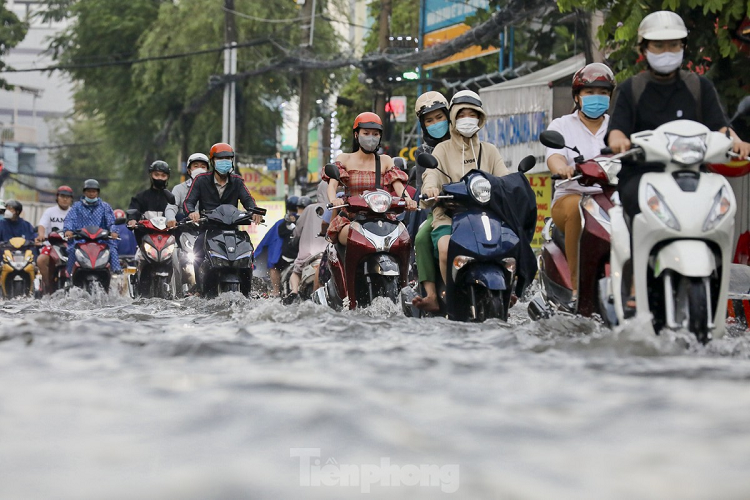 Đường Cây Trâm (quận Gò Vấp) là một trong những tuyến đường chịu ảnh hưởng do ngập. Nguyên nhân gây ngập do cường độ mưa lớn trong thời gian ngắn kết hợp địa hình trũng thấp cục bộ...