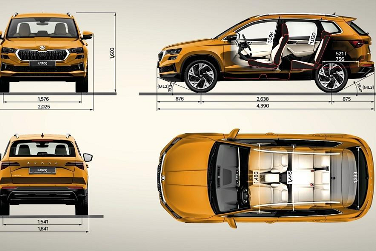 Nhiều khả năng Skoda Karoq tại Việt Nam sẽ có những tính năng an toàn chủ động ADAS như phanh tự động sau va chạm, hệ thống hỗ trợ tránh va chạm sớm, phanh khẩn cấp trong thành phố, hệ thống kiểm soát hành trình dự đoán trước, nhận biết biển báo giao thông, hỗ trợ làn đường thích ứng hoặc hỗ trợ lái xe khi tắc đường.