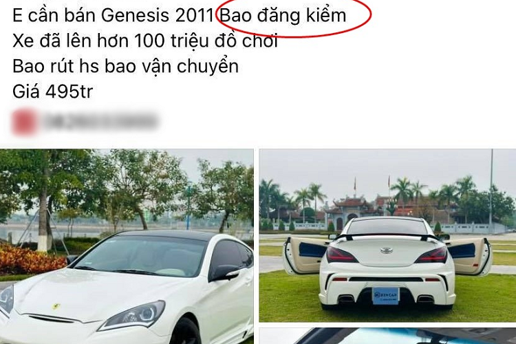 Trong 3 tuần trở lại đây, có nhiều thông tin rao bán xe đã nhận được sự quan tâm của không ít cư dân mạng khi cho biết sẽ bao đăng kiểm cho khách mua ôtô, đây là kiểu bán hàng khá có tâm vì vấn đề đăng kiểm đang được nhiều người lo lắng do các trạm ở TP HCM hay Hà Nội luôn trong tình trạng quá tải.