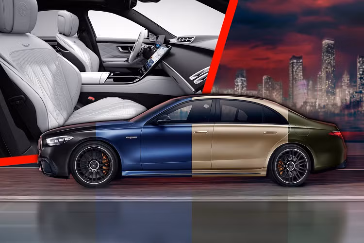 Mercedes-Benz đã công bố các nâng cấp thiết kế Manufaktur mới độc quyền đối với S63 2023. Manufaktur cho phép các chủ nhân tùy chọn bọc nội thất và màu sơn ngoại thất độc quyền nhằm tạo điểm nhấn kết hợp sự mạnh mẽ thể thao của Mercedes-AMG S63 2023 mới và sự sang trọng tinh tế của Maybach.