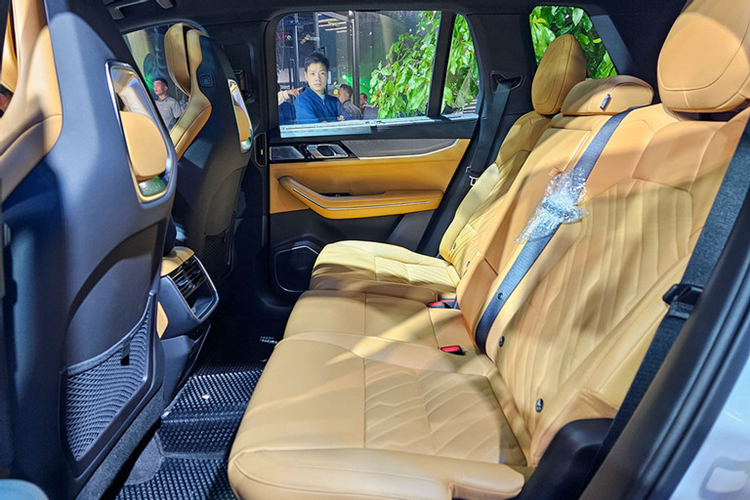 Để đảm bảo an toàn cho người dùng, mẫu SUV cỡ lớn này có hàng loạt tính năng như 6 túi khí, camera 360 độ, hỗ trợ khởi hành ngang dốc, cảnh báo điểm mù, cảnh báo phương tiện cắt ngang phía sau, cảnh báo phương tiện cắt mặt, hỗ trợ đỗ xe tự động, hỗ trợ giữ làn đường khẩn cấp, hỗ trợ chuyển làn đường