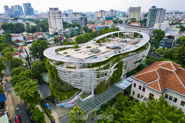 Công trình được trao Giải thưởng kiến trúc quốc gia 2018.