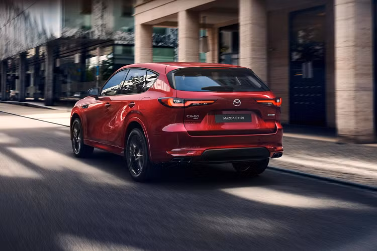 Bản máy xăng được gọi là " 3.3L 8AT AWD HEV Turbo", trang bị động cơ 6 xy-lanh thẳng hàng có turbo tăng áp, dung tích 3,3 lít kết hợp với hộp số tự động 8 cấp và hệ dẫn động 4 bánh toàn thời gian i-Activ. Xe có hệ thống hybrid nhẹ e-Skyactiv G với mô-tơ điện nằm giữa động cơ và hộp số, cung cấp tính năng M Hybrid Boost 48 volt. Nhờ đó, tổng công suất đạt 284 mã lực trong khoảng 5.000 - 6.000 vòng/phút và mô-men xoắn cực đại 450 Nm trong khoảng 2.000 - 3.500 vòng/phút.