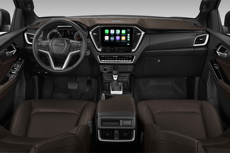 Isuzu D-Max có 4 phiên bản là Prestige AT, Prestige MT, Type Z và Hi-Lander, tất cả đều sử dụng động cơ RZ4E-TC 4 xi-lanh, dung tích 1.9L, cho công suất tối đa 150 mã lực tại tua máy 3.600 vòng/phút cùng mô-men xoắn cực đại 350 Nm tại tua máy 1.800 - 3.600 vòng/phút.