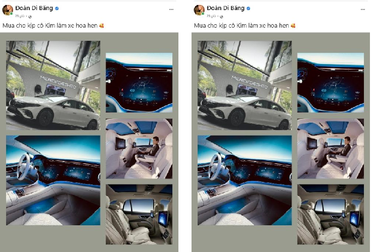 Việc Đoàn Di Băng mua Mercedes-Benz EQS cho vú em, đã khiến nhiều người thắc mắc không biết liệu chiếc xế hộp này chỉ để trang trí xe hoa đưa dâu hay chính là món quà mà bà chủ giàu có dành tặng cho nhân viên của mình trong ngày vui trọng đại?