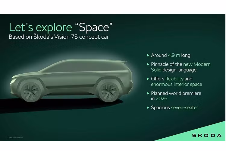 Mẫu xe điện mới thứ ba của Skoda cũng chưa được hé lộ tên gọi chính thức mà tạm gọi là Combi. Đúng như tên gọi này, Skoda Combi sẽ mang kiểu dáng station wagon thực dụng. Dự kiến trình làng vào năm 2026, Skoda Combi sẽ là mẫu xe station wagon rộng rãi với chiều dài khoảng 4.700 mm. Đây đồng thời là lựa chọn phù hợp cho cả gia đình và các doanh nghiệp.