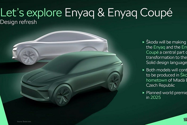 Mẫu xe điện mới có kích thước lớn nhất của Skoda sẽ là Space với chiều dài lên đến 4.900 mm. Thuộc phân khúc SUV điện 7 chỗ ngồi, Skoda Space sẽ lấy cảm hứng thiết kế từ mẫu xe concept Vision 7S ra mắt vào năm ngoái. Với kích thước lớn, đương nhiên Skoda Space cũng sẽ mang đến không gian nội thất cực rộng rãi cho hành khách trên xe.