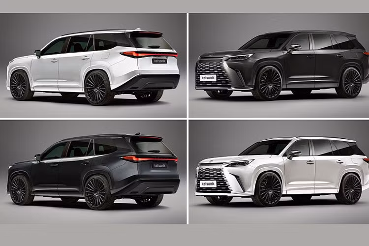 Nằm bên trong thân vỏ của mẫu xe này dự kiến là cơ sở gầm bệ TNGA-K dùng chung với Toyota Grand Highlander. Theo công bố của hãng Toyota, Grand Highlander sở hữu chiều dài 5.115 mm và chiều dài cơ sở 2.946 mm. Vì vậy, mẫu crossover mới của Lexus được dự đoán sẽ có chiều dài hơn 5 m.