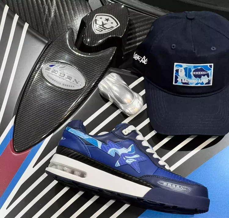 Minh Nhua tau giay va non Pagani Huayra 