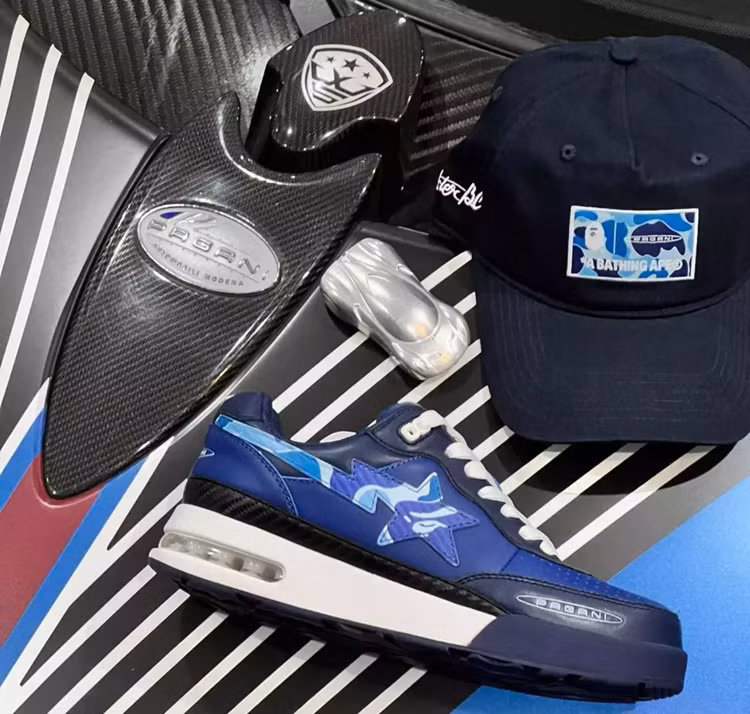 Minh Nhua tau giay va non Pagani Huayra 