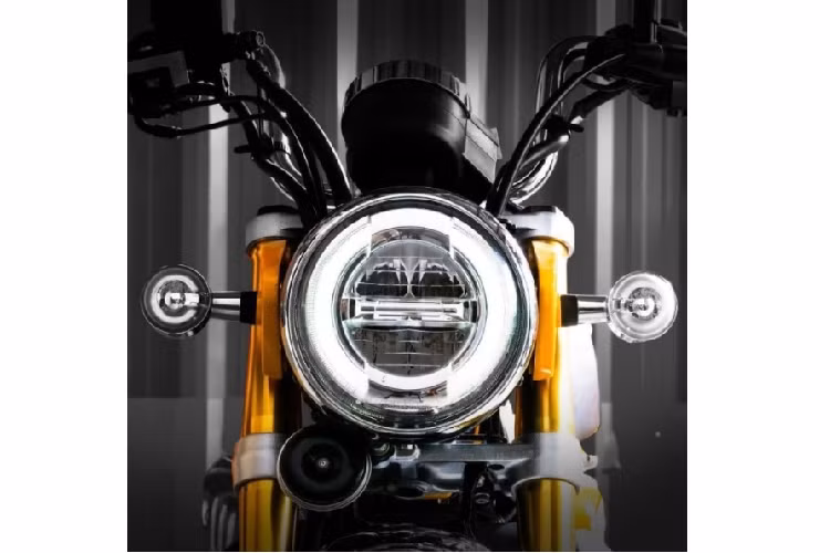 Xe được sản xuất tại Thái Lan với số lượng giới hạn chỉ 99 chiếc. Monkey Carnival sở hữu ngoại hình nhỏ nhắn cùng loạt đồ họa đáng yêu kết hợp với lớp sơn thân xe màu vàng sáng nhìn rất thời thượng và bắt mắt.