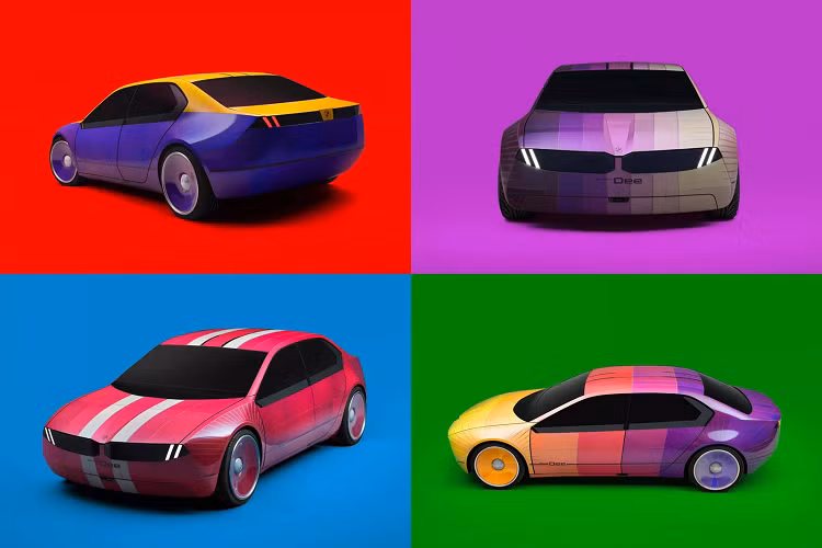 Các nhà thiết kế của BMW đã chọn phong cách tối giản cho xe, với cửa xe không có tay nắm còn bộ mâm mặt kín... để làm nền cho những tính năng công nghệ cao.