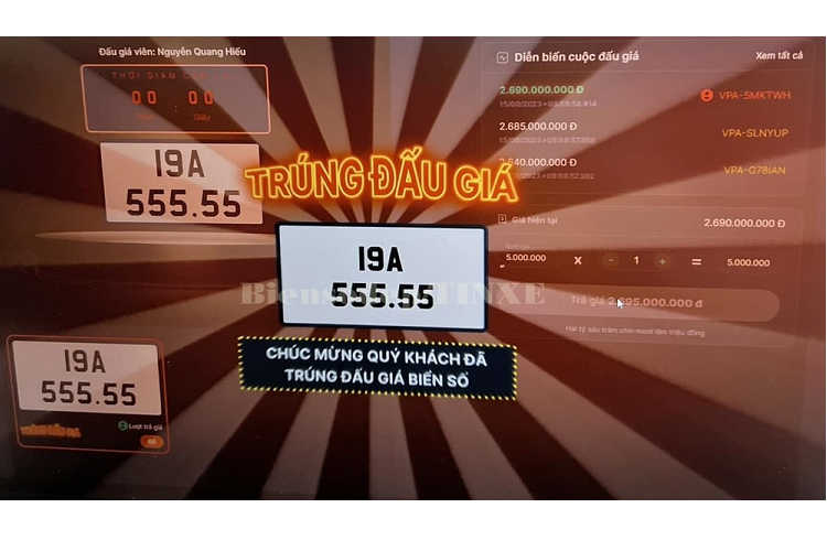 Theo những chuyên gia luận biển 19A-555.55 giá 2,69 tỷ cho hay, "Số 5 nằm ở trung tâm của chuỗi dãy số tự nhiên từ 1 đến 9, chính vì vậy đây được coi là con số trung lập, hài hòa, cân bằng nhất chứa cả thái âm và thái dương, ngoài ra, số 5 là con số vua, tượng trưng cho sự trường thọ và bất diệt biểu tượng cho cuộc sống có sự hòa hợp, yên ổn, an lành..."