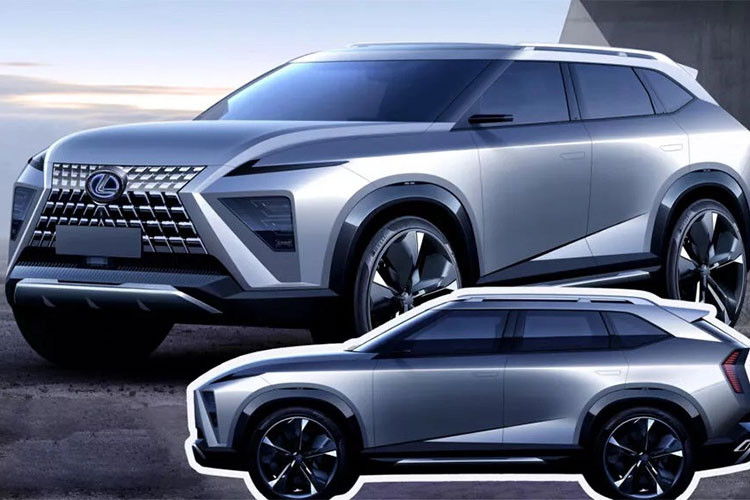 Hình ảnh này cho thấy chiếc SUV hạng sang Lexus LX700h vẫn được trang bị đèn hậu LED có thiết kế xuyên suốt, nằm vắt ngang cửa cốp. Bên dưới đèn hậu là tem chữ nổi "Lexus" quen thuộc. Ngay cả cản sau của xe cũng có thiết kế giữ nguyên như Lexus LX600.